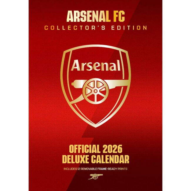 Women's Arsenal FC Deluxe Calendar 2026