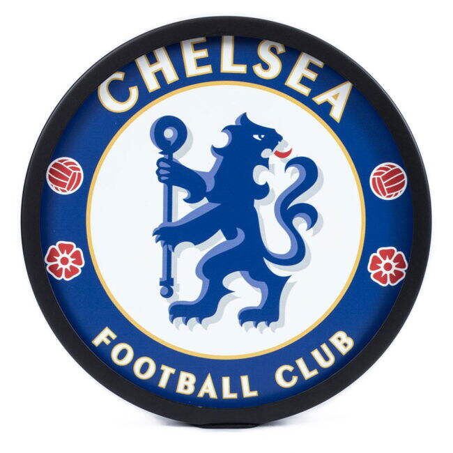 Chelsea FC Metal LED Logo Sign