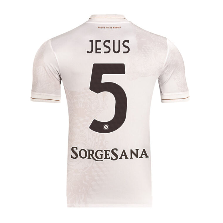 Napoli Away JESUS 5 Shirt 202526 - Official Replica 23137