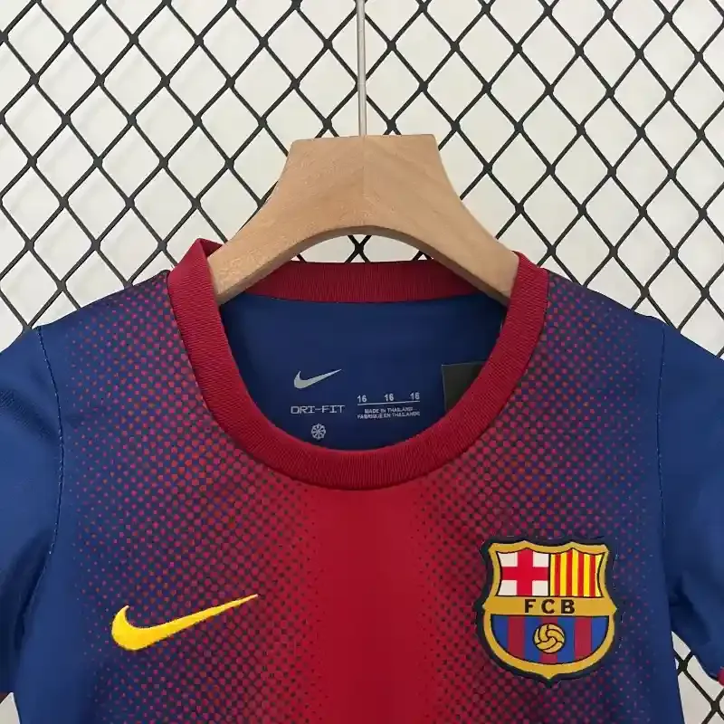 2012-2013 Kids Barcelona Jersey retro kit
