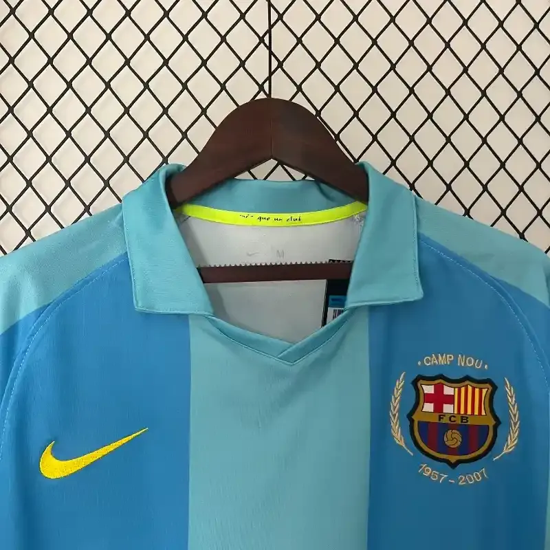 2007-2008 Barcelona Jersey retro kit
