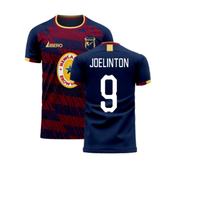 Newcastle Away Concept Football Kit Libero Joelinton #9 Pro Series...