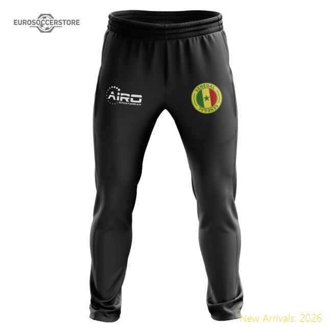 Teranga Lions Concept Football Training Pants (black) - Premium Collection