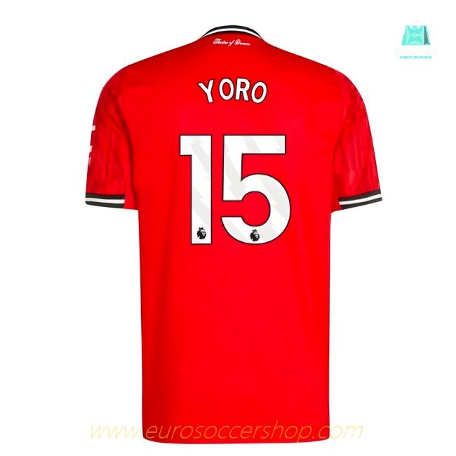 2025-2026 Man Utd Home Shirt (Yoro 15)