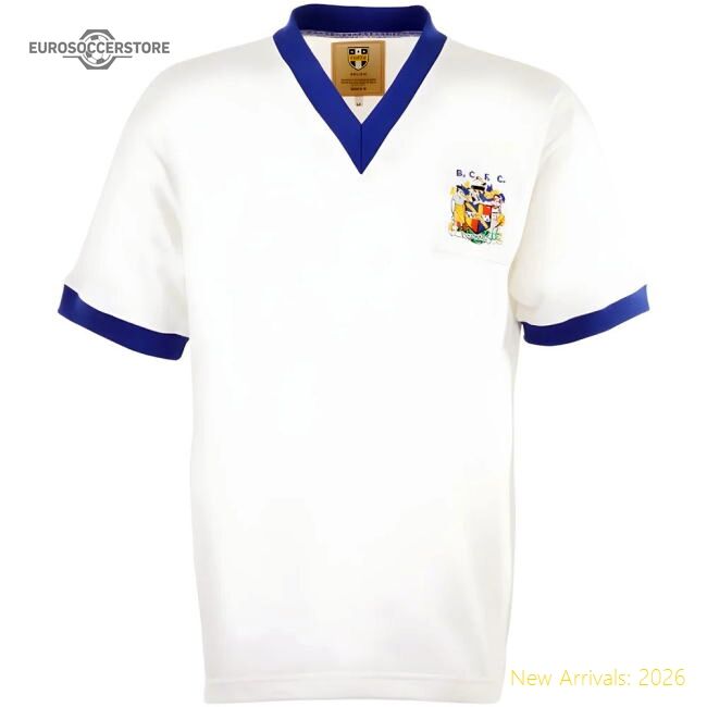 Premium Birmingham City 1950s Away Retro Football Shirt - Premium