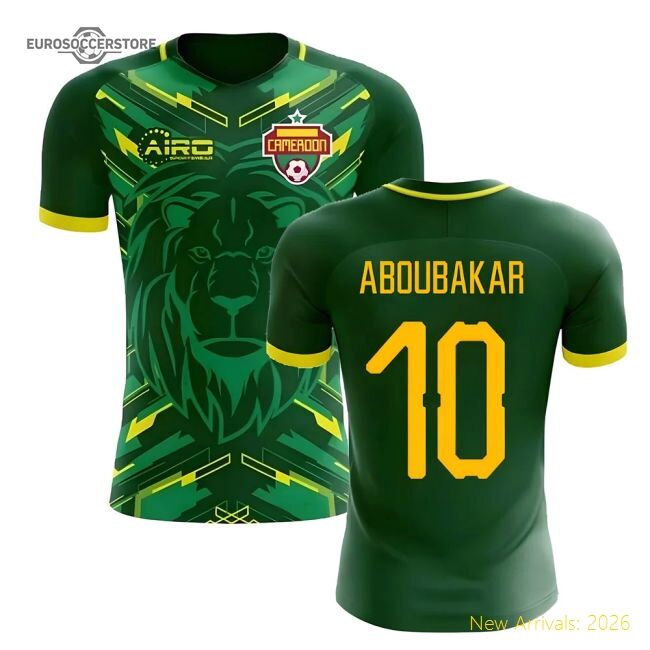 Cameroon Concept 20252026 Home Jersey  Official Moisturewicking