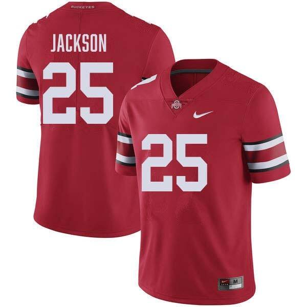 Men Ohio State Buckeyes #25 Bo Jackson Pro Jersey - Value
