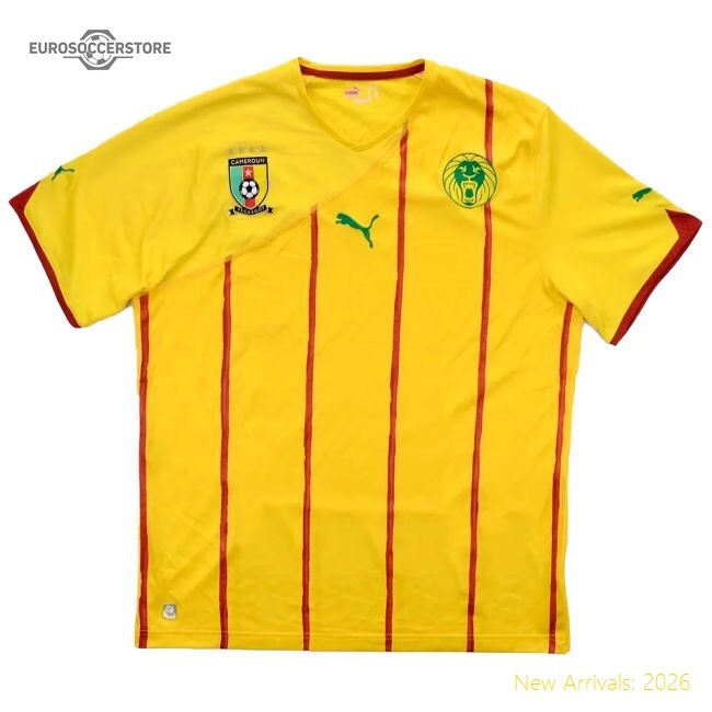 Cameroon 20102011 Away Durable Jersey Modern Lightweight
