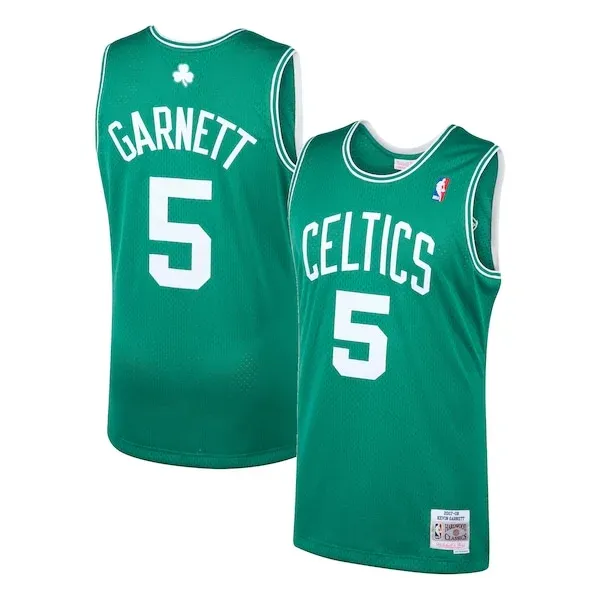 Kevin Garnett BOS Swingman Jersey - authentic authentic-jersey - Green