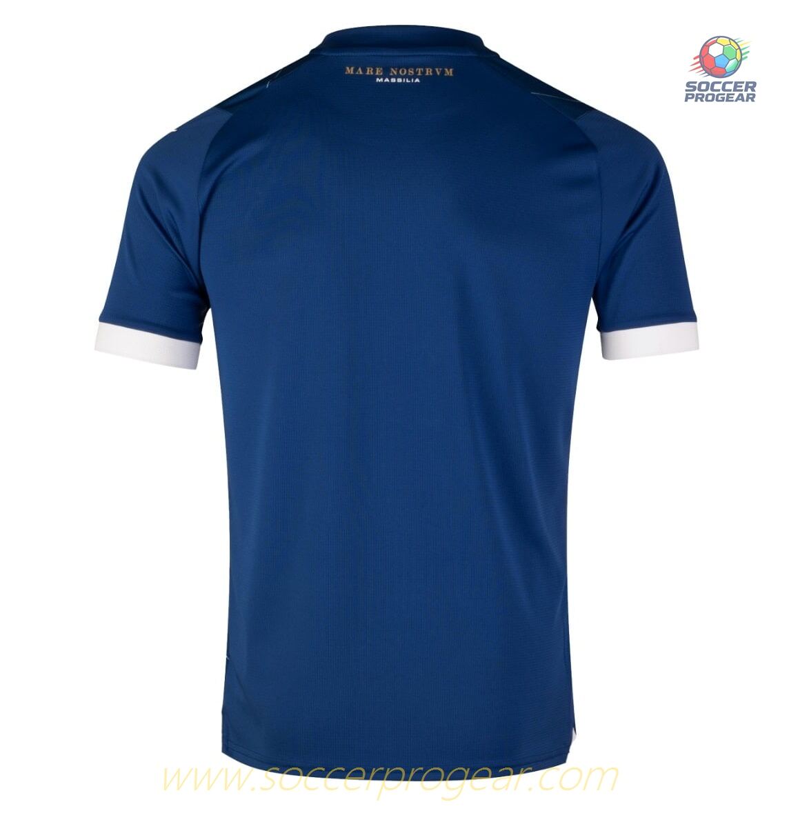 OM Authentic 2023 2024 Away Children Soccer Team Shirt