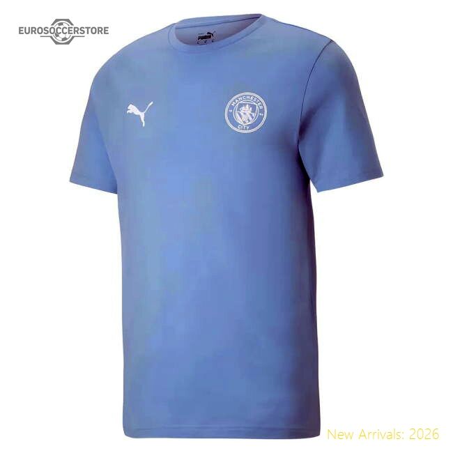 Official 2025-2026 Man City Ftbless Tee (sky) - Premium Quality