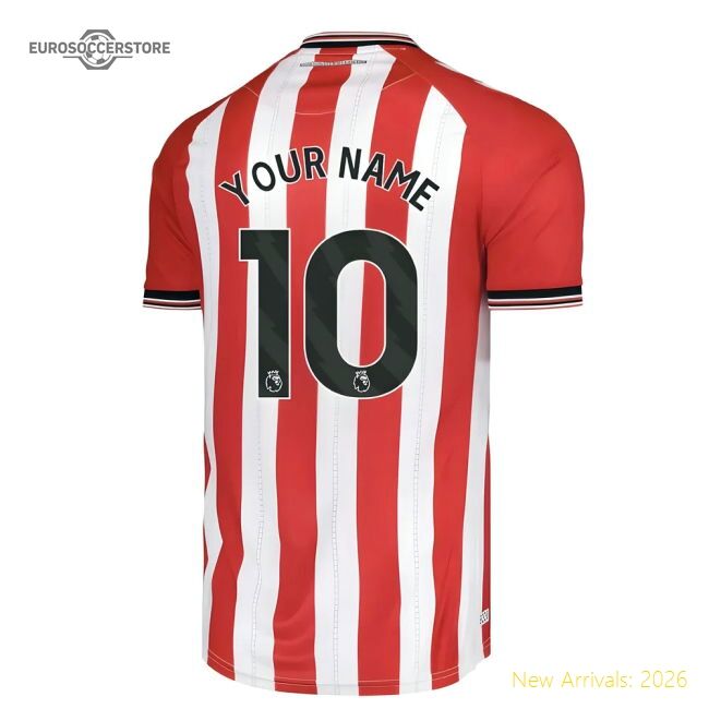 2025-2026 Sunderland Home Shirt (your Name) - Authentic Design