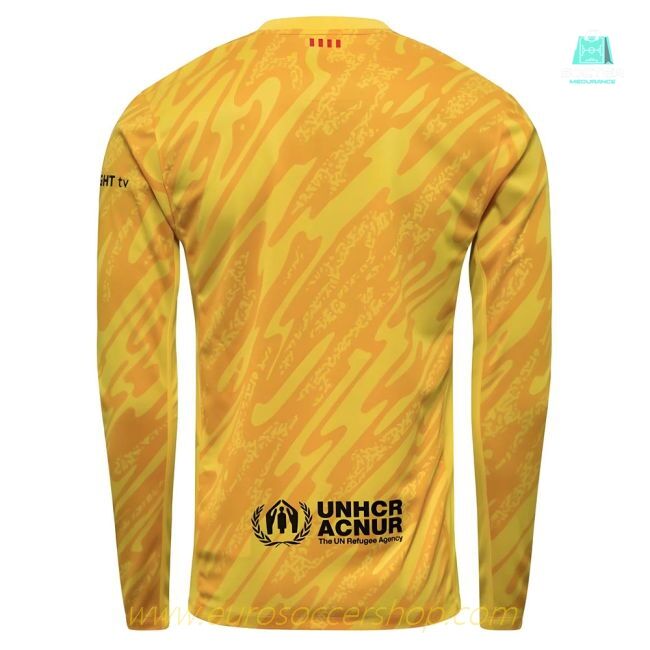 2024-2025 Barcelona Away Goalkeeper Shirt (Yellow)