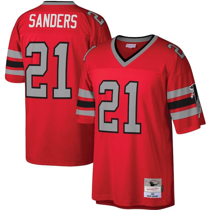 None Deion Sanders Atlanta Falcons Budget-Friendly Team Spirit Wear