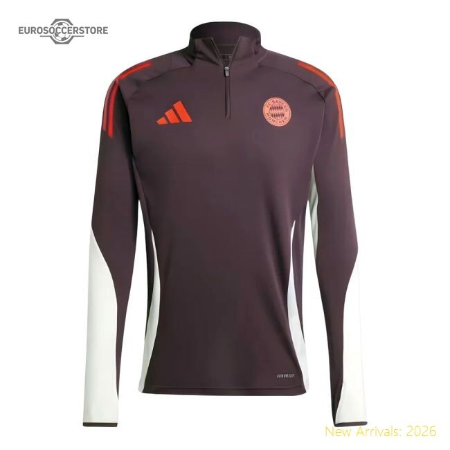2024-2025 Bayern Munich Training Top (shadow Maroon) - Fan Design