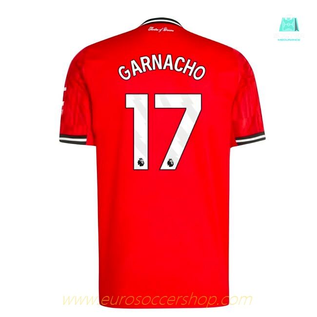 2025-2026 Man Utd Home Shirt (Garnacho 17)