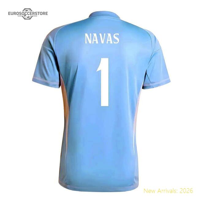 2024-2025 Real Madrid Home Goalkeeper Shirt (blue) (navas 1)