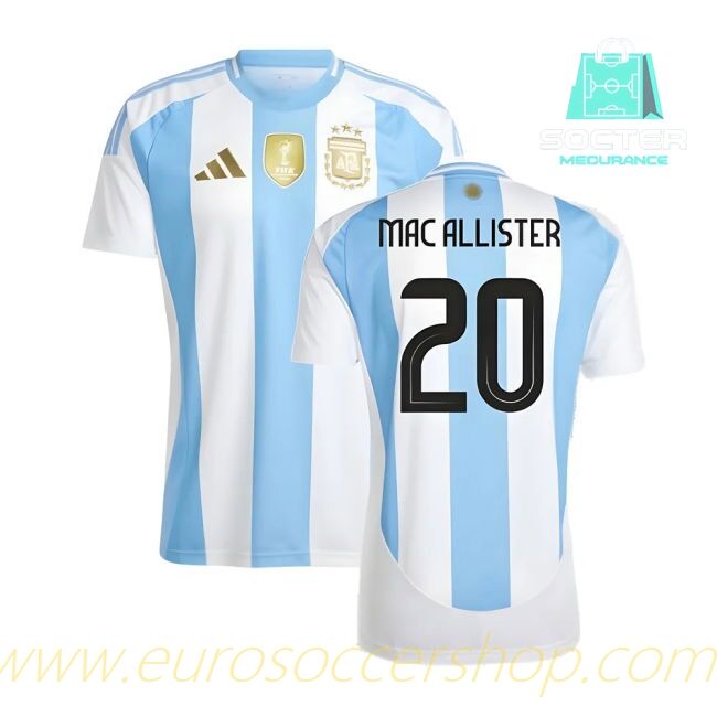 2024-25 Edition Argentina Home Jersey (MAC ALLISTER 20)