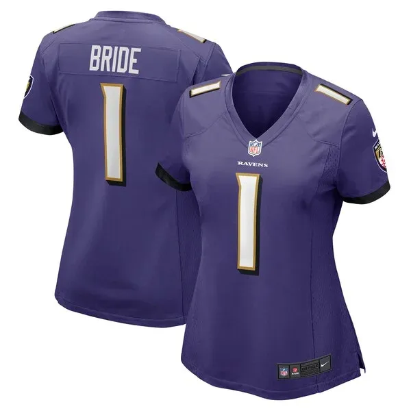 Baltimore Ravens Game Football Jersey - Purple  | football apparel