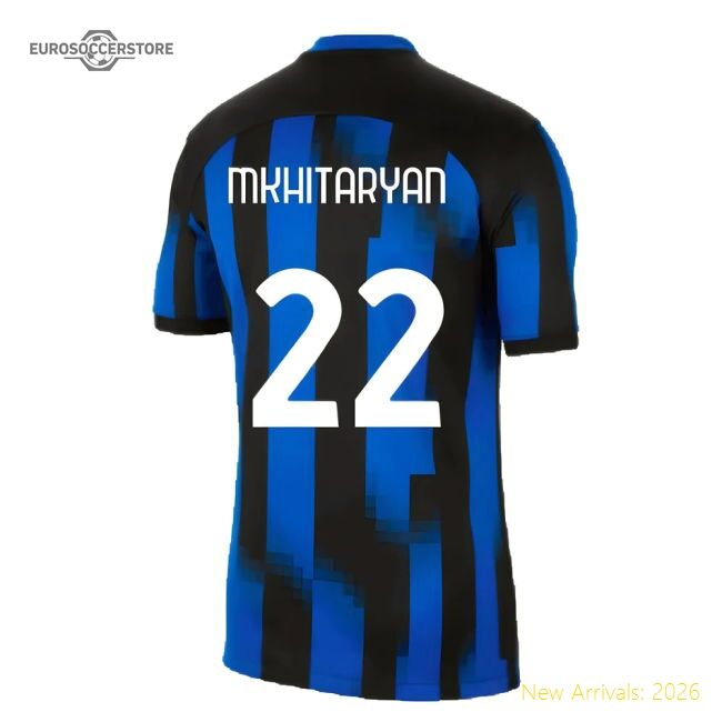 Inter Milan Calcio Mkhitaryan Home Pro-level Jersey Performance Fabric
