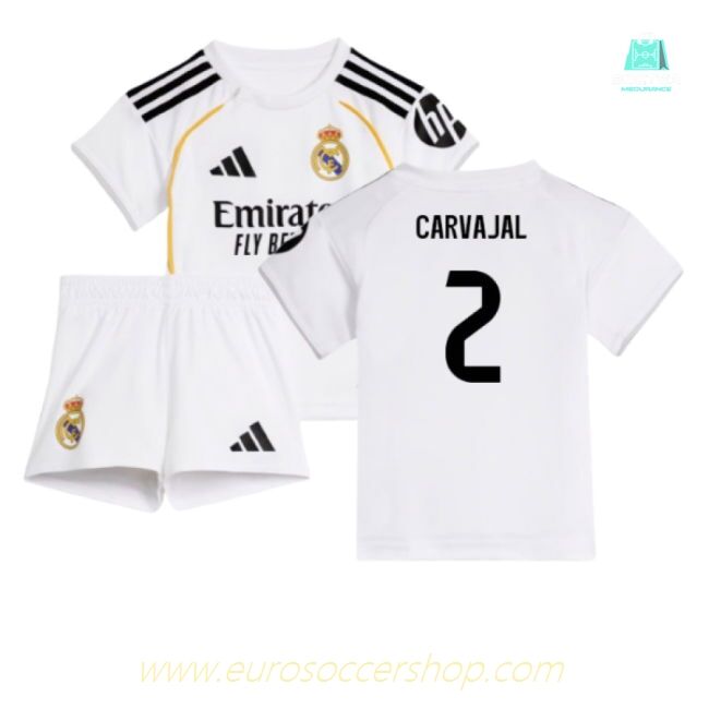 2025-2026 Real Madrid Home Baby Kit (Carvajal 2)