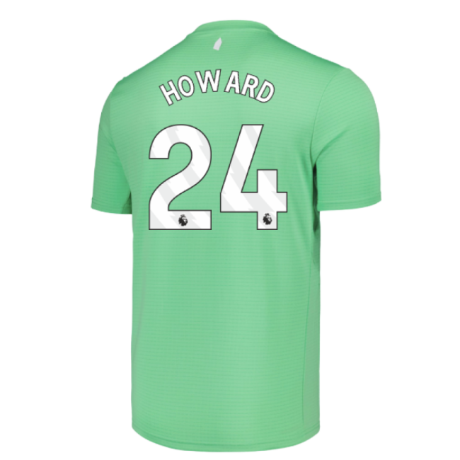 2025-2026 Everton Goalkeeper Home Shirt (Green) (Howard 24)