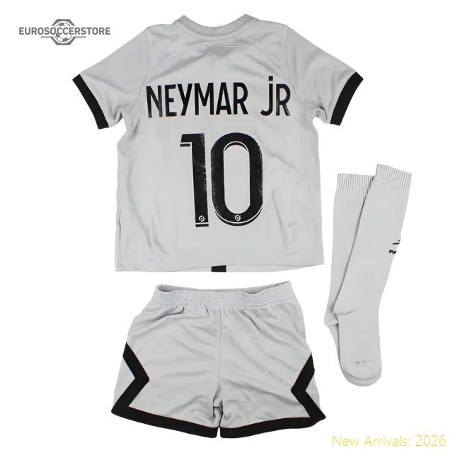 Match-Day Psg 2022-23 Away Mini Kit (Xsb (3-4 Y) Neymar #10 (Mint)