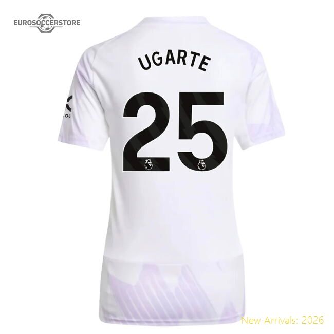 Official 2025-2026 Man Utd Away Shirt (womens) (ugarte 25) - Premium