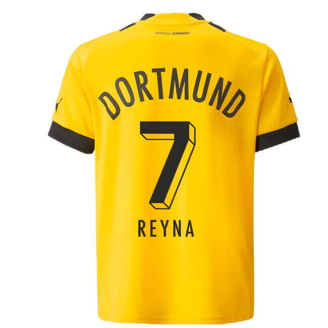 Authentic 2022-2023 Borussia Dortmund Home With Special Edition Design