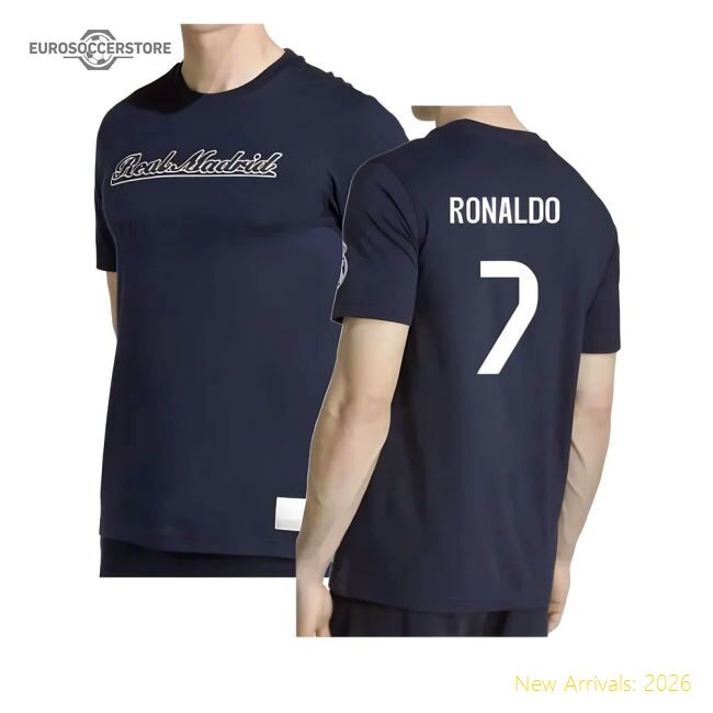 Real Madrid Spanish Football Ronaldo Home Top-tier Advanced Textile