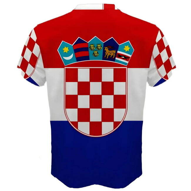 Croatia Flag Sublimated Sports Jersey