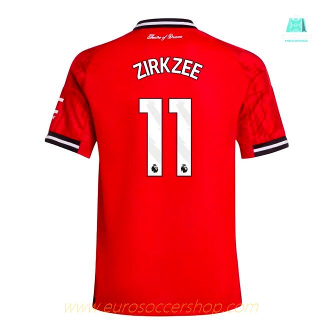 2025-2026 Man Utd Home Shirt (Kids) (Zirkzee 11)