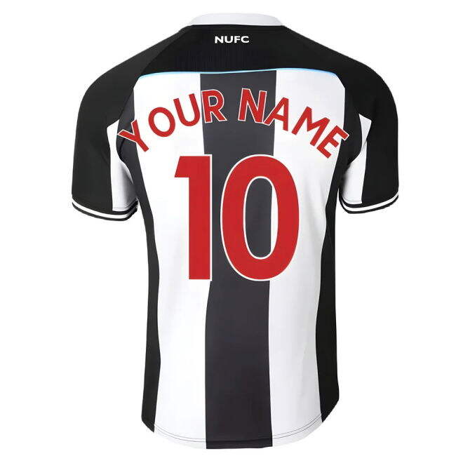 2021-20 Newcastle Home Soccer Jersey # L M S