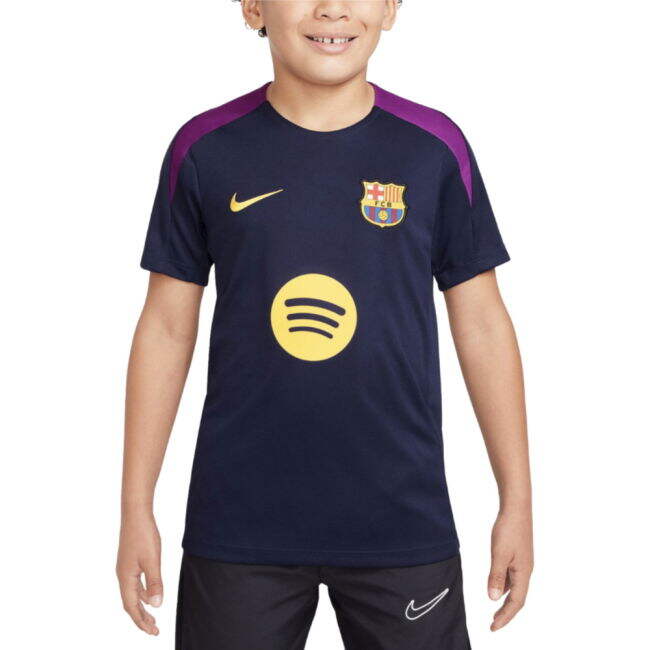 2025-2026 Barcelona Strike Training Shirt (Purple) - Kids
