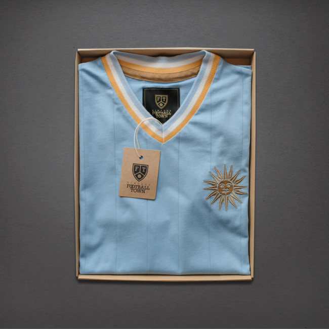 Athletic Vintage Uruguay La Celeste Soccer Jersey Kit World