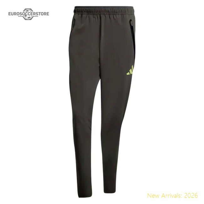 2025-2026 Real Madrid Vis Tech Pants (almost Grey) - Supporter Edition