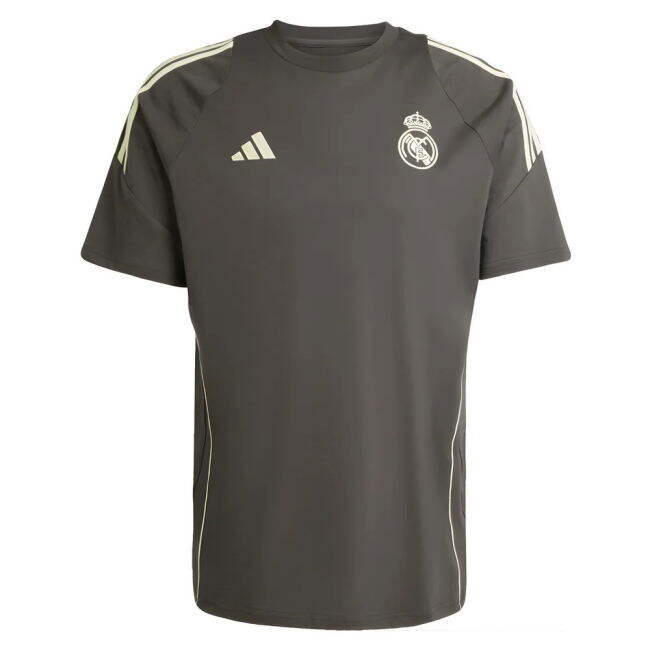2025-2026 Real Madrid Training Tee (Utility Grey)
