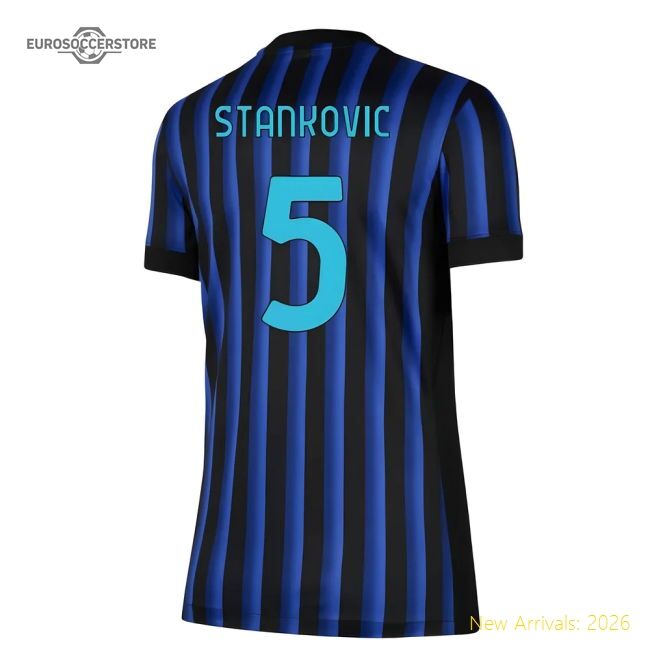2025-2026 Inter Milan Home Match-ready Jersey Stankovic Climacool