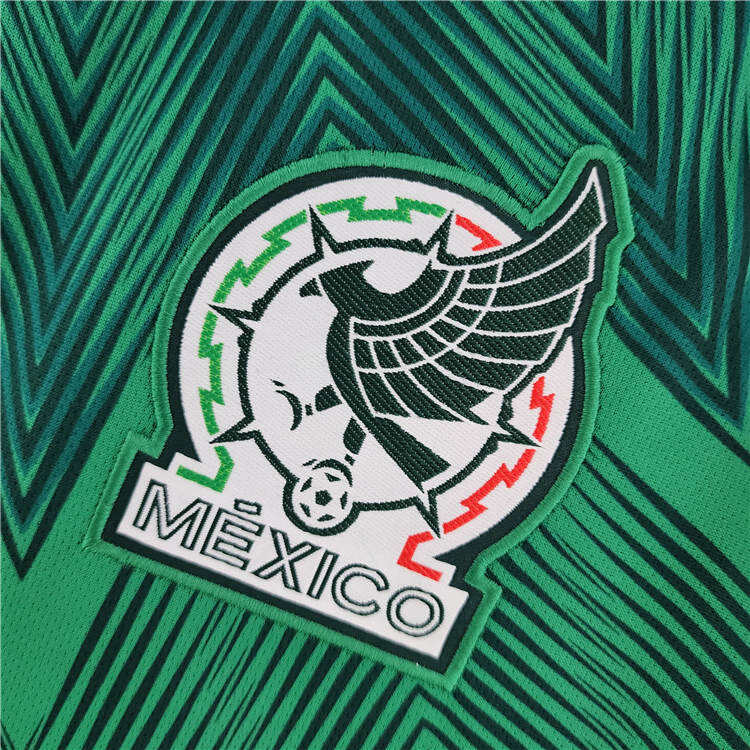 2022 MEXICO HOME GREEN SOCCER JERSEY FOOTBALL SHIRT - Official