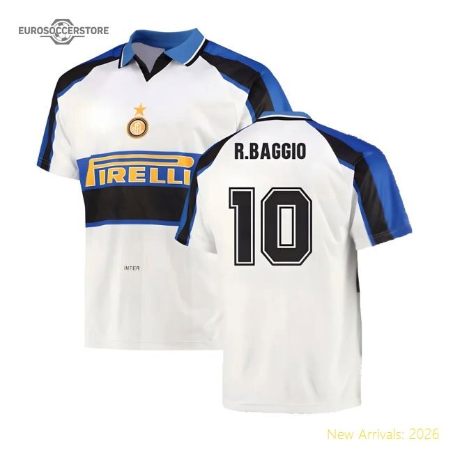 Superior 1996 Inter Milan Away Shirt (rbaggio 10) - Affordable