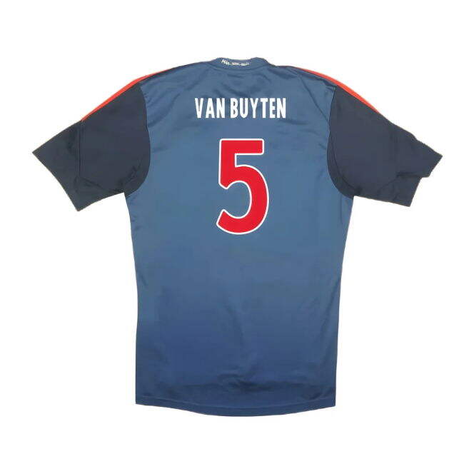 Bayern Third Shirt Excellent S Van Buyten #5 Official Licensed Rep...
