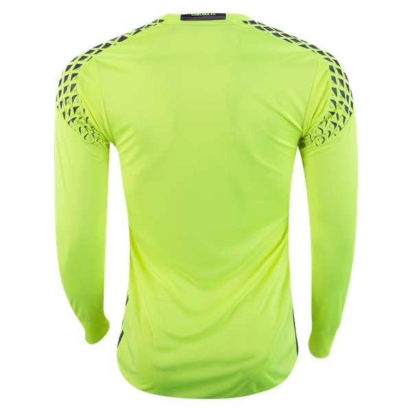 Durable Chelsea Green Goalkeeper 201617 LS Soccer Jersey Shirt
