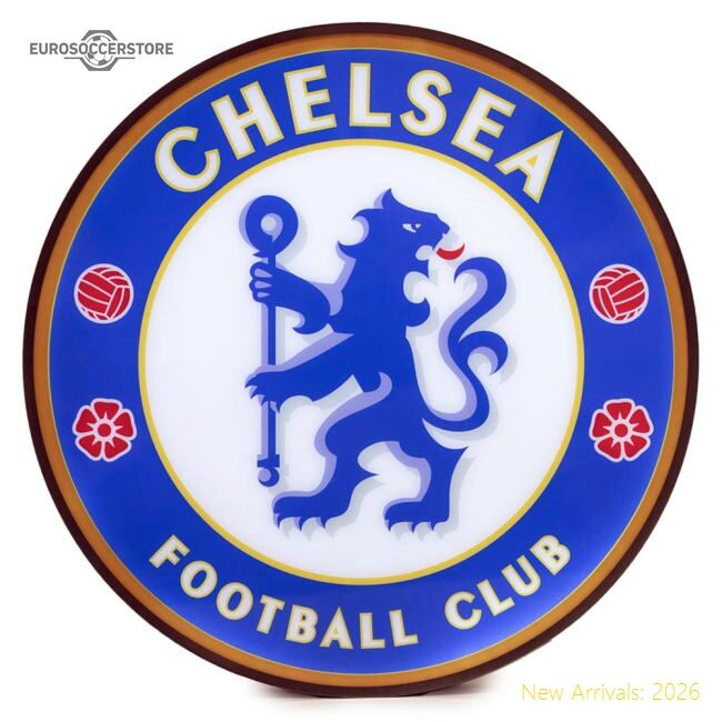 Official Chelsea Fc 12 Inch Led Wall Light - Premium Quality Football