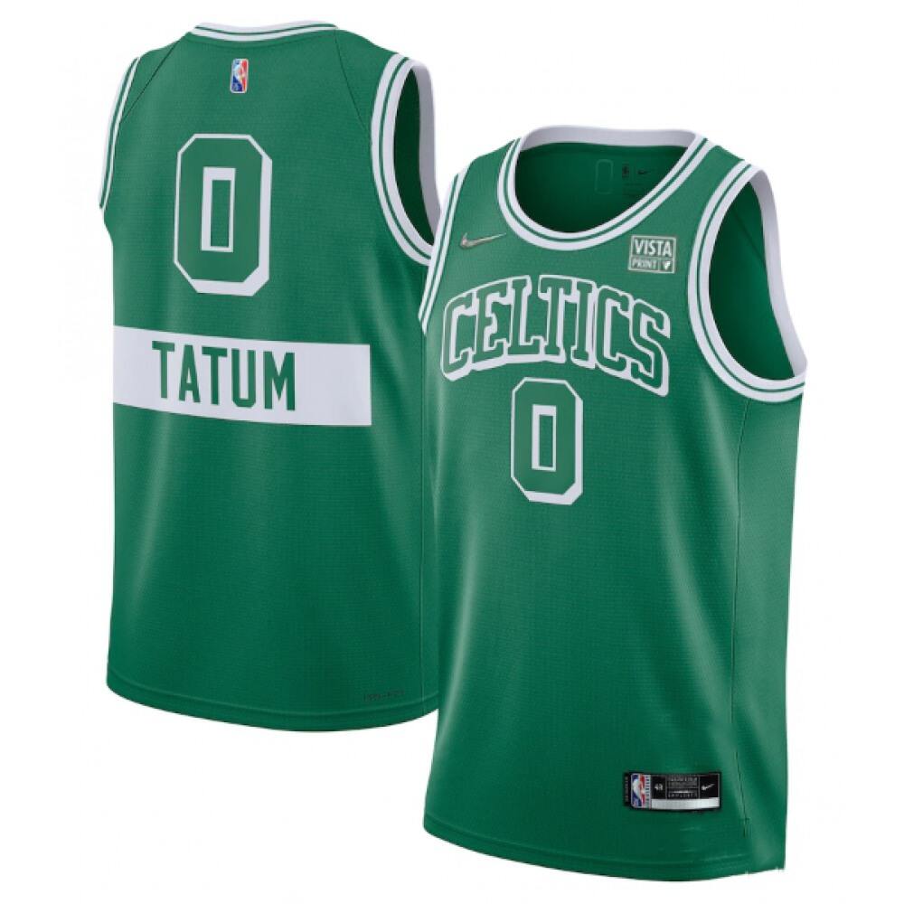 Premium Boston Celtics Jayson Tatum0 Jersey Green - Game Day Essential
