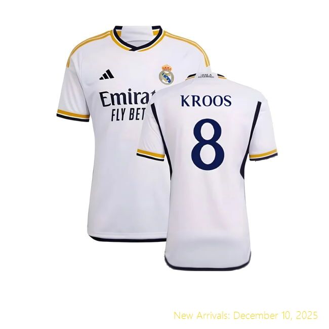Real Madrid Home - Kroos #german Midfielder - Team Spirit