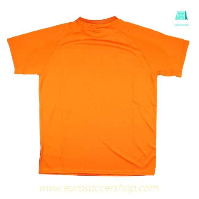 2023-2024 Man City Pre-Match Jersey (Orange) - Kids (HAALAND 9)