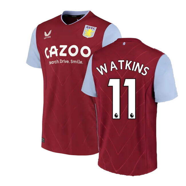 Modern Aston Villa 2022-2023 Aston Villa Home Shirt (WATKINS 11) fo...