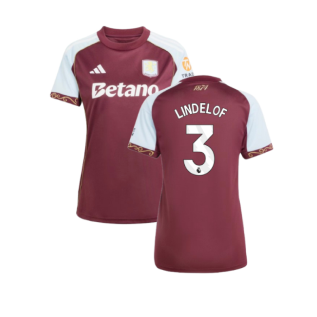 2025-2026 Aston Villa Home Anti-Odor Special Offer Popular Womens#980
