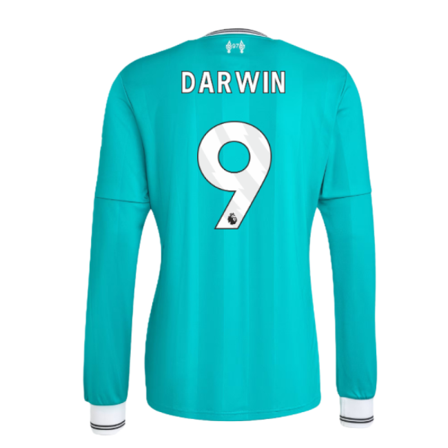 Women's 2025-2026 Liverpool Long Sleeve Third Shirt (Darwin 9)