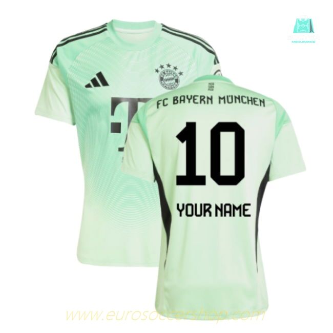 2025-2026 Bayern Munich Home Goalkeeper Shirt (Glory Mint) (Your Name)